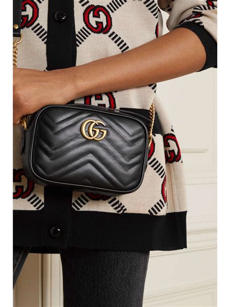 gucci marmont small vs mini crossbody|Gucci gg marmont shoulder bag.